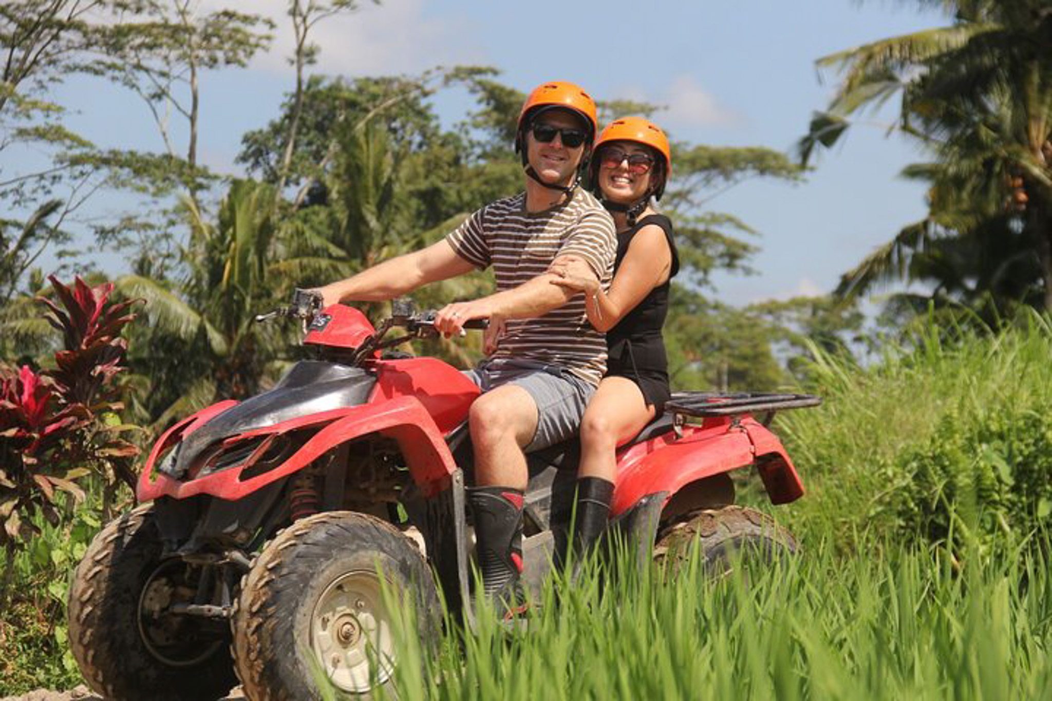 Serunya berkendara ATV di Desa Singapadu - Exciting ATV Ride in Singapadu Village